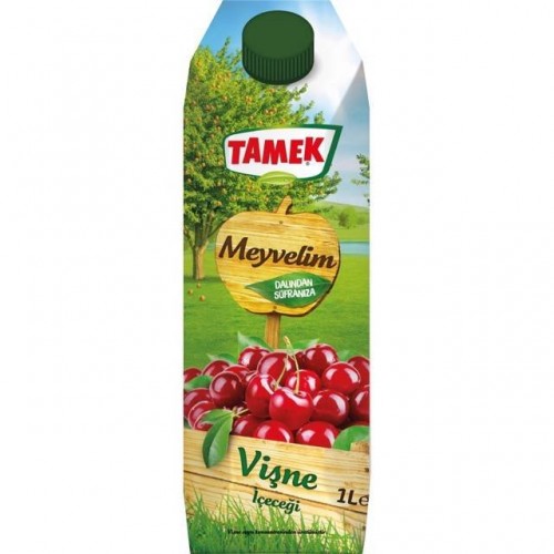 TAMEK MEYVELİM VİŞNE 1 LT*12