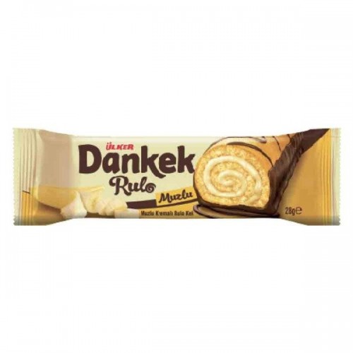 ÜLKER (879-07)DANKEK RULO POR.MUZLU KEK 28 GR*15