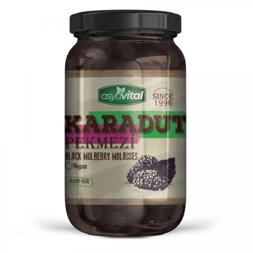 ASYA VİTAL 800 GR KARADUT PEKMEZ*12