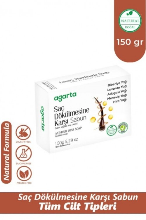 AGARTA 150 ML DERMO ANTI-HAIR LOSS SOAP*6