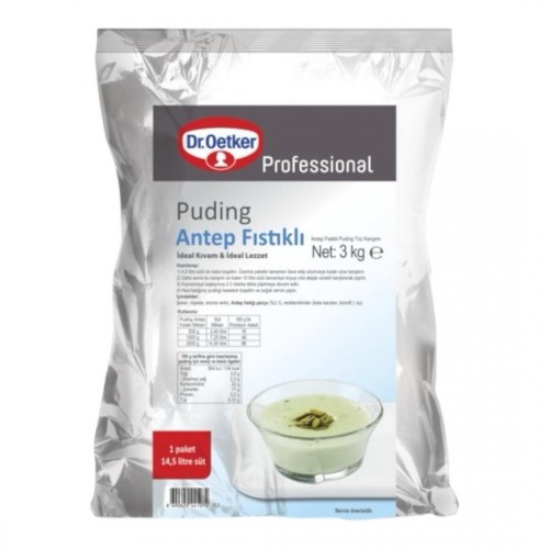 DR.OETKER 3 KG PUDİNG ANTEP FISTIKLI*4