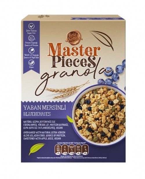 MASTER PİECES GRANOLA YABAN MERSİNİ 300 GR*6