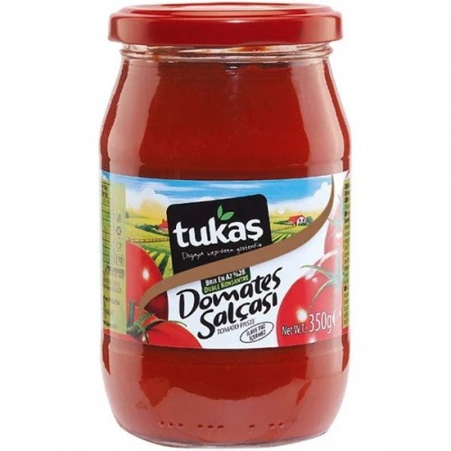 TUKAŞ 350 GR DOMATES SALÇASI CAM*12