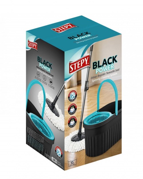 STEPY CLEANING SET POWER BLACK AUTOMATIC *1