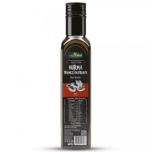ASYA VİTAL 680 GR HURMA PEKMEZ ÖZÜ*12