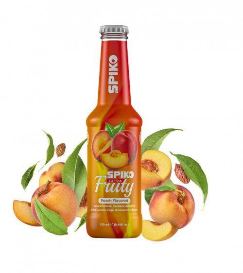 SPIKO FRUITY PEACH 250 ML*24