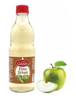 GAZAL APPLE VINEGAR GLASS 500 ML*12