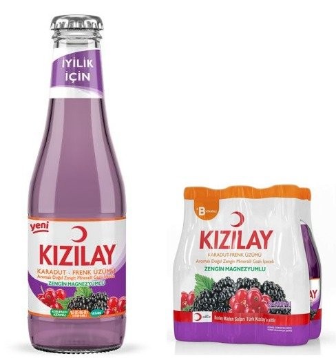 KIZILAY 200 ML KARADUT FRENK ÜZÜM*24