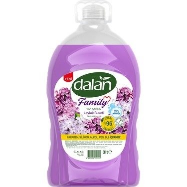 DALAN SIVI SABUN 3 LT LEYLAK BUKETİ*4