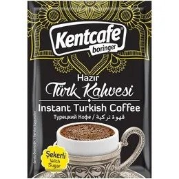 KENTCAFE HAZIR TÜRK KAHVESİ 12'Lİ SÜTLÜ ŞEKERLİ*8