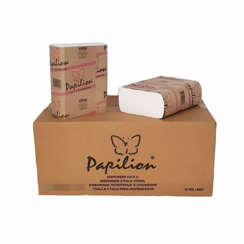 PAPİLİON DİSPENSER 200'LÜ HAVLU PLUS (23*24CM)*12