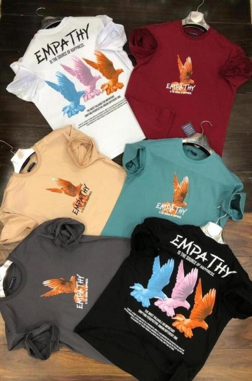 PRINTED HALF OVERSIZED T-SHIRT 1 PCS