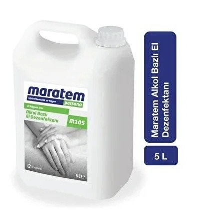 MARATEM (M105) 5 LT ALCOHOL BASED HAND DISINFECTANT*2