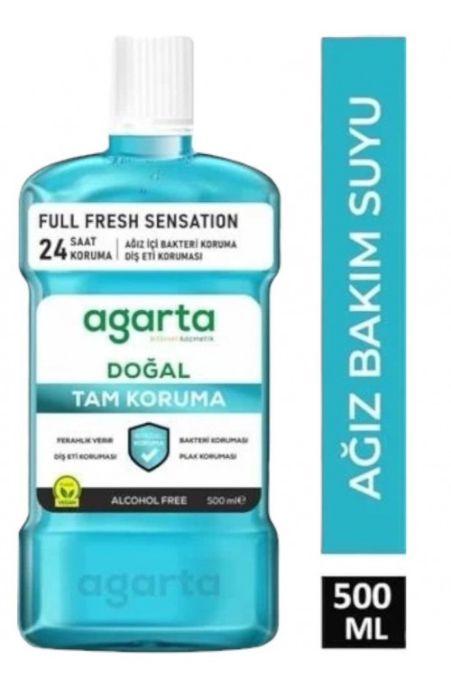 AGARTA 500 ML NATURAL ORAL CARE FULL PROTECTION*6