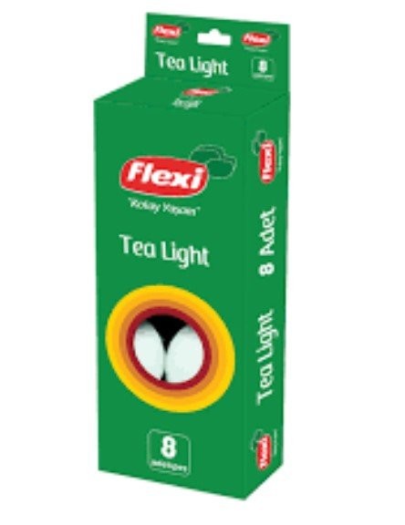 FLEXI CANDLE 8 PCS TEA LIGHT*54