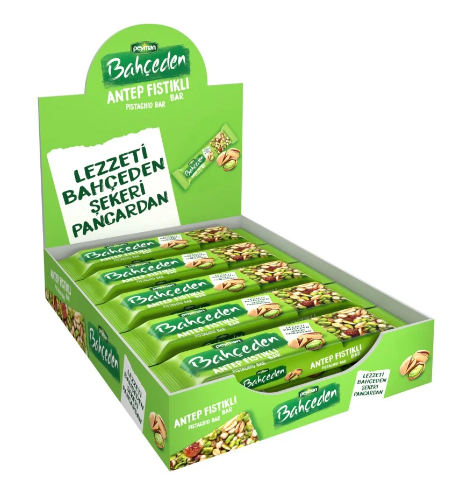 PEYMAN BAHÇEDEN 27 GR PISTACHIO BAR*10