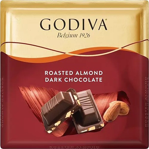 ÜLKER GODİVA DARD CHOCO.WİTH ALMOND-SQUARE 60GR*6