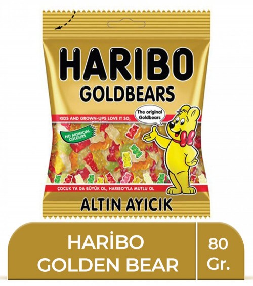 HARİBO 80 gr GOLDEN BEAR *36