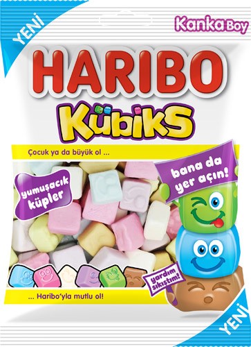 HARIBO 80 GR KUBIKS*24