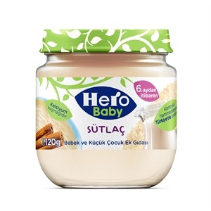 ÜLKER HERO BABY 125 GR (5581-03) KAVANOZ SÜTLAÇ*12