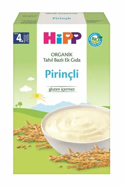 HIPP ORGANIC RICE GRAIN-BASED FOOD 200 GR * 6