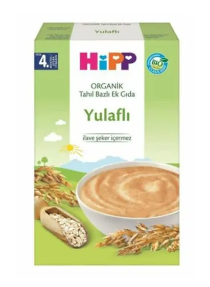 HİPP ORGANİK YULAFLI TAHIL BAZLI 200GR EK GIDA*6