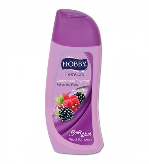 HOBBY SHOWER GEL 500 ML FRUIT. * 12