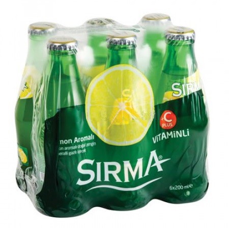 SIRMA C PLUS BOISSON PETILLANTE AU CITRON 200 ML * 24