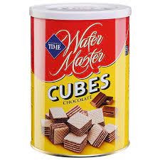 ÇİZMECİ TIME 220 GR WAFER CUBES CHOCOLATE WAFER TIN * 12