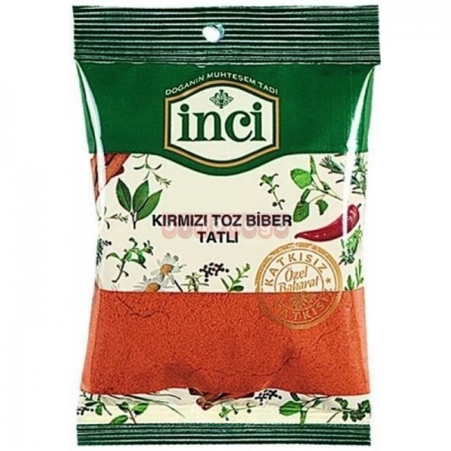 İNCİ 25 GR KIRMIZI TOZ BİBER TATLI*10