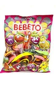 BEBETO 1 KG SNAKE SOFT CANDY*12