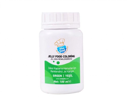 BLUE BEAD 100 GR GEL DYE GREEN*12