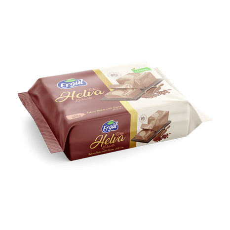 ERGÜL 500 GR KAKOLU TAHİN HELVASI*12