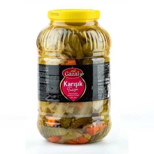 GAZAL PICKLE 5 KG MIXED*4