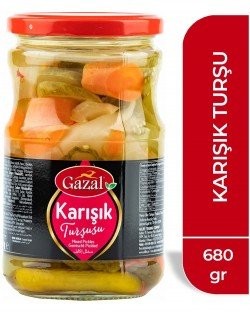 GAZAL TURŞU 680 g KARIŞIK *12