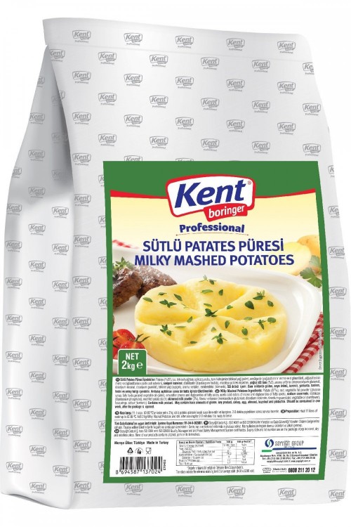 K.BORINGER 2 KG MASHED POTATOES WITH MILK *4