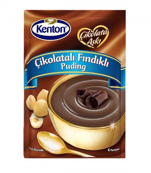 KENTON PUDİNG ÇİKOLATA AŞKI FINDIKLI 100 GR*24