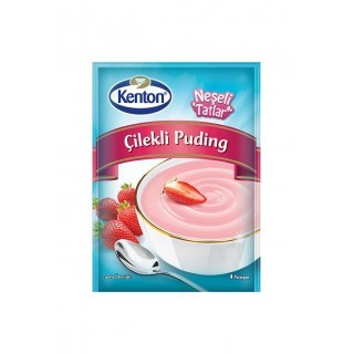 KENTON PUDDING. STRAWBERRY 125 GR*24