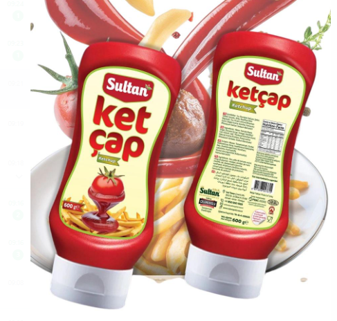 SULTAN KETCHUP 600 CC SWEET*12