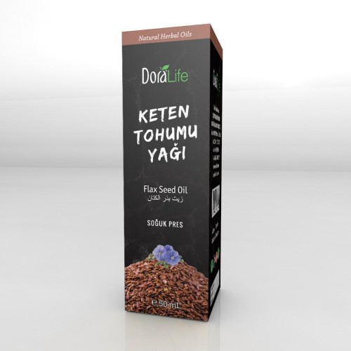 DORALİFE 50 ML KETEN TOHUMU YAĞI*12