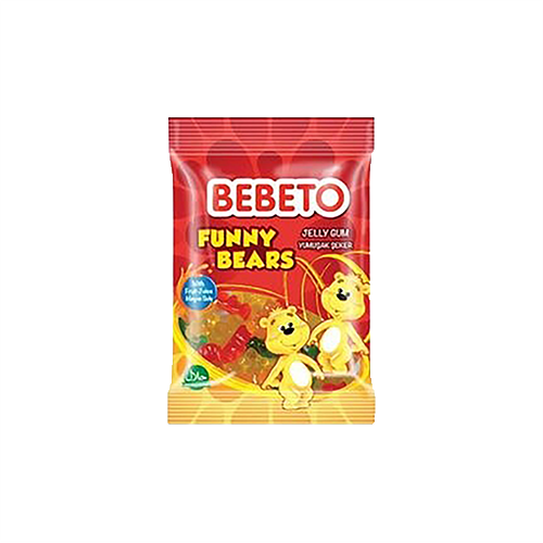 BEBETO 80 GR SEVİMLİ AYICIK*12