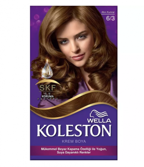 KOLESTON TEINTURE CHEVEUX 6.3 BLOND OR * 3