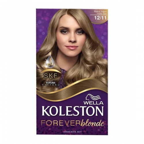 KOLESTON HAIR DYE 12/11 INTENSIVE ASHY YELLOW * 3