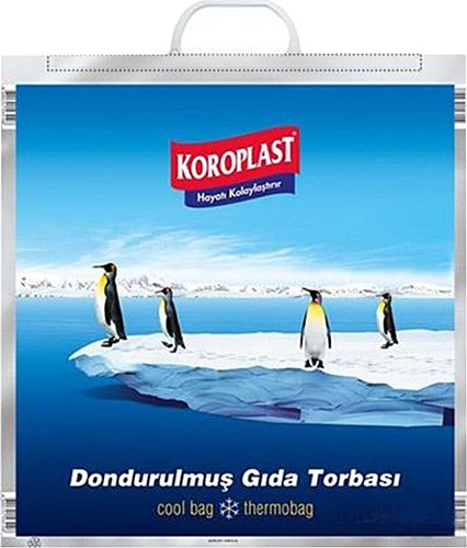 KOROPLAST DONDURULMUŞ GIDA TORBASI(50*52)*50