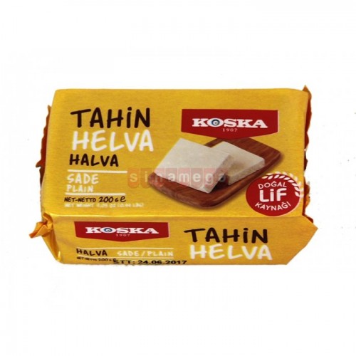 KOSKA 200 GR PLAİN HALVA*12