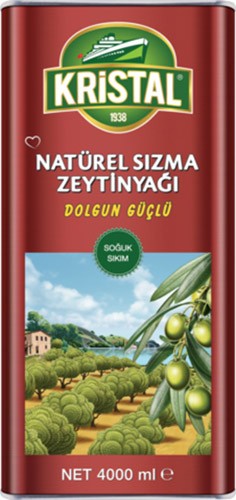 KRİSTAL SIZMA 4 LT TENEKE*4