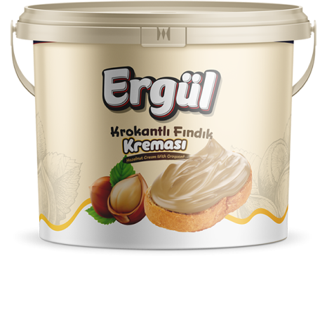 ERGÜL 5KG KROKANTLI FINDIK KREMASI*1