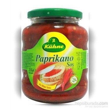 KÜHNE BİBER PAPRİKANO SOS 370 ML*12