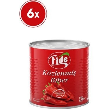 FİDE 2500 GR ROASTED PEPPER*6