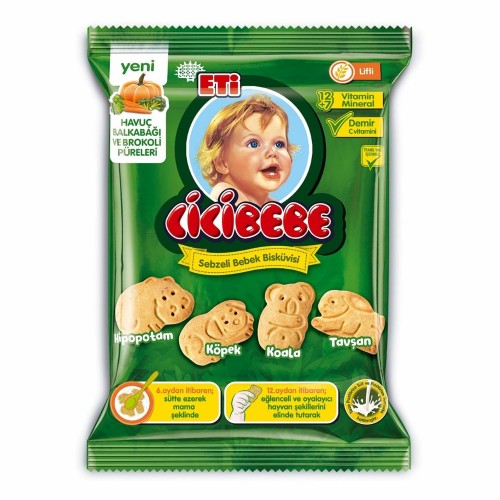 ETİ CİCİBEBE SEBZELİ 172GR*10